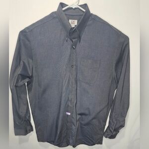 Cutter and Buck Men's Gray  Button Down Long Sleeve Shirt Size XXL TTG